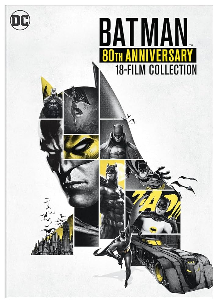 BATMAN 80th ANNIVERSARY DVD 18作品収録 Batman: 80th Anniversary 18-Film Collection DVD - New